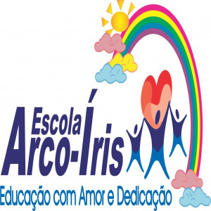 Logo da ESCOLA  ARCO - ÍRIS